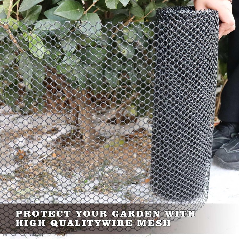 플라스틱 와이어 메쉬 펜스 롤 - 25개 스트랩이 있는 - Smart Garden Fence 리뷰 및 가격
