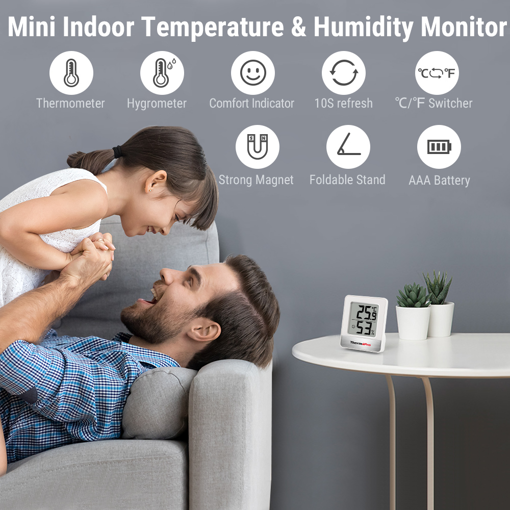 ThermoPro TP49 미니 기상 관측소 실내 온도 - Garden Weather Station 리뷰 및 가격