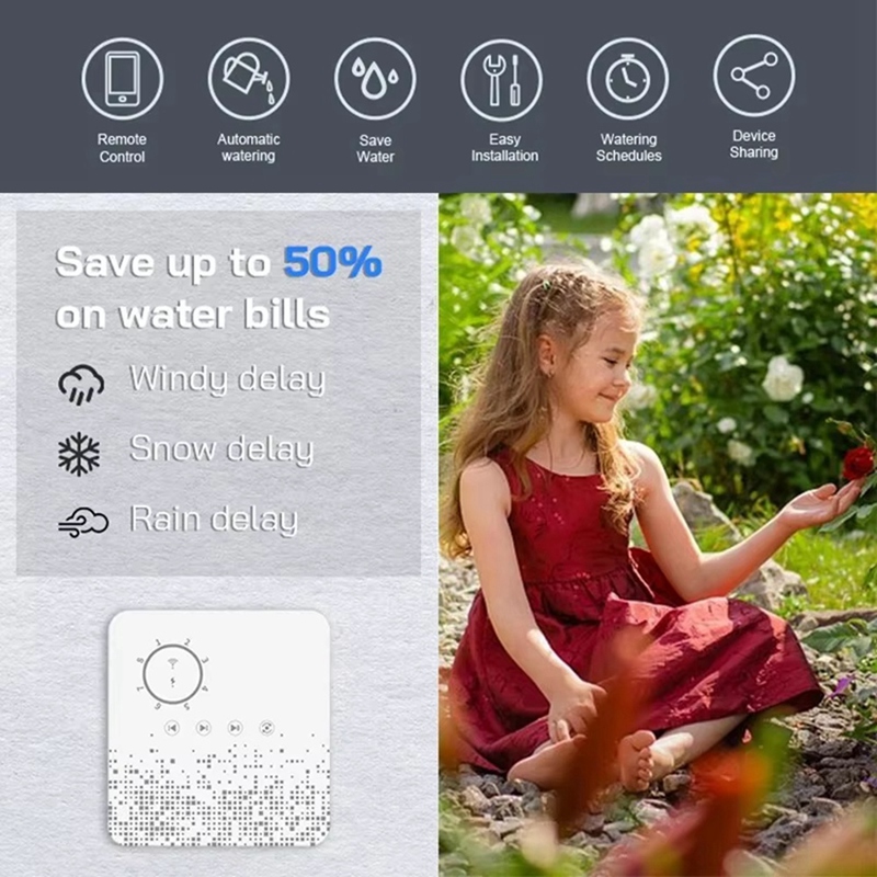 Tuya WiFi 스마트 스프링클러 컨트롤러 8 구역  - Smart Garden In Home 리뷰 및 가격