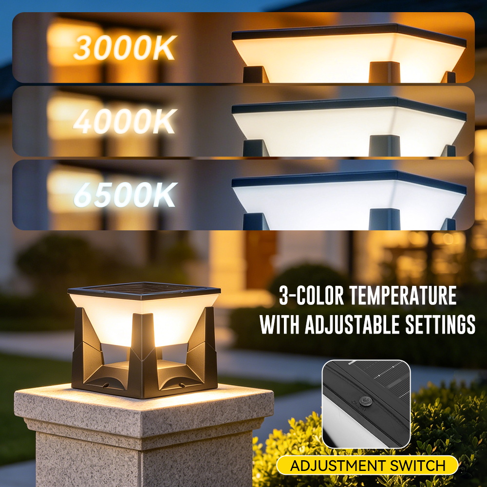 IP65 LED 태양광 기둥등 야외 3색 정원 조경 울 - Smart Garden Fence 리뷰 및 가격