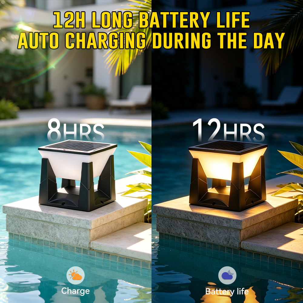 IP65 LED 태양광 기둥등 야외 3색 정원 조경 울 - Smart Garden Fence 리뷰 및 가격