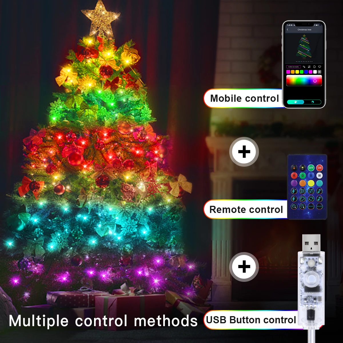 5m 10m 20m 스마트 문자열 빛 DIY USB 생 - Smart Garden Festoon Lights 리뷰 및 가격