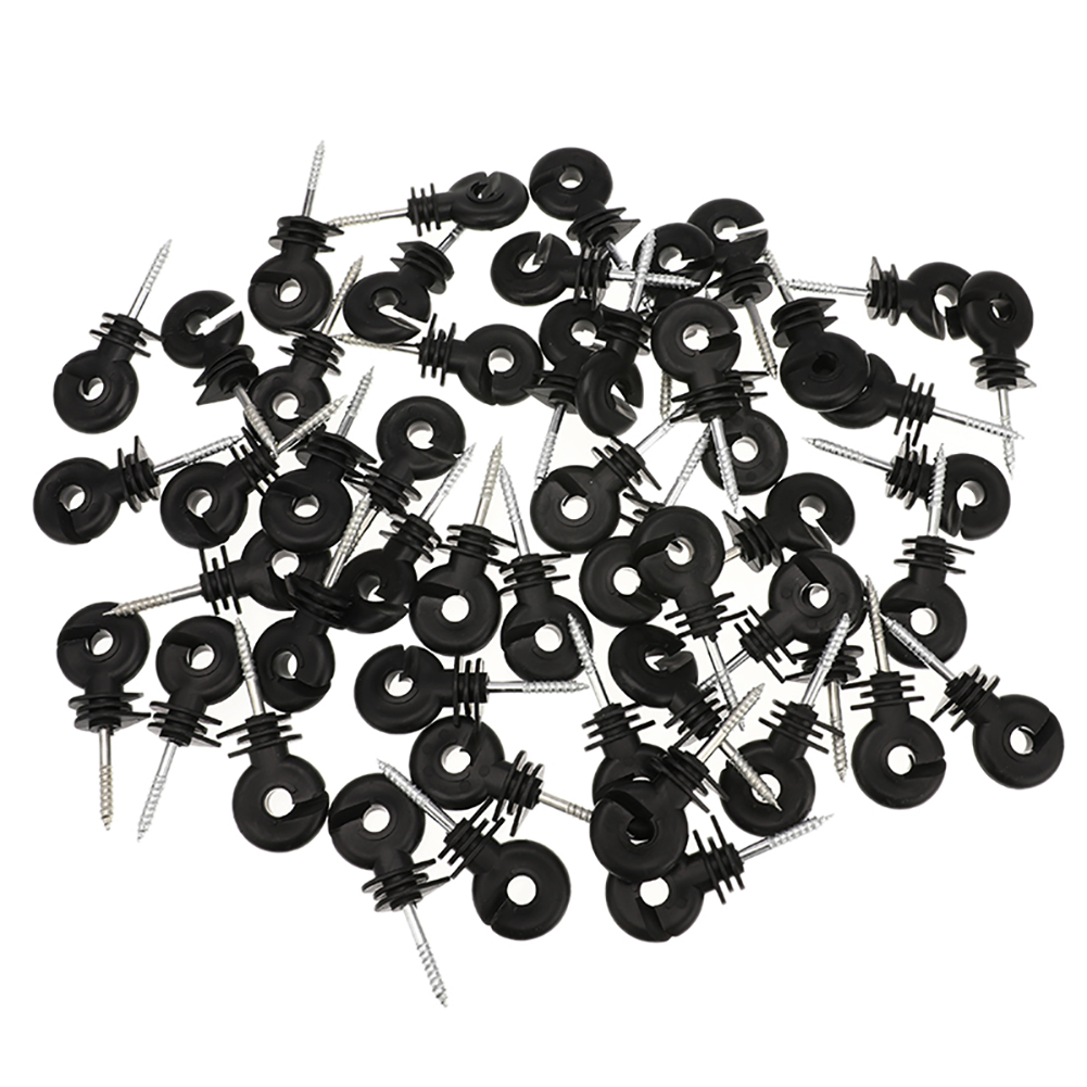 50Pcs 전기 울타리 절연체 내구성 나사 포스트 다기 - Smart Garden Fence 리뷰 및 가격